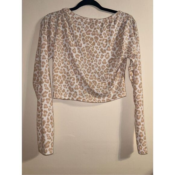Colsie long sleeve crop top size large - Picture 2 of 4
